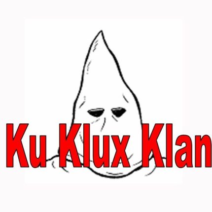 kkk hooded sticker