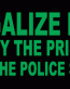 legalize pot end the police state bumper sticker