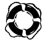 life preserver ships die cut decal