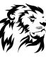 lion wall graphic die cut decal