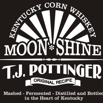 moonshine label sticker