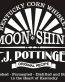 moonshine label sticker
