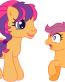 my little pony orange sticker 2