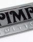 pimp special edition adhesive chrome emblem