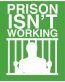 PRISON ISNT WORKING POLITICAL STICKER