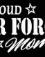 PROUD Military Stickers AIR FORCE MOM