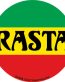 Rasta Round Sticker