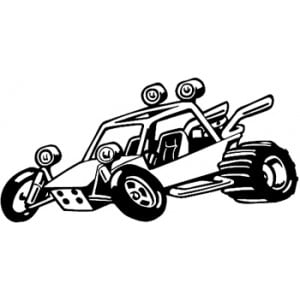 Sand Buggy Decal