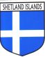 Shetland Islands Flag Crest Decal Sticker