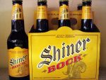 Shiner Bock Bottle and Six Pack Sticker