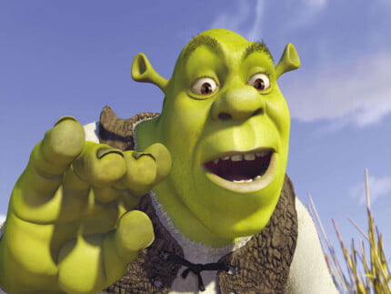 3D MULTICOLOR LOGO/SIGN - Shrek (with actual ears!)