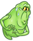 slimer ghost busters funny sticker 20