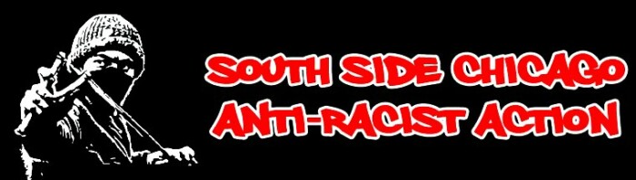 South Side Chicago Anti-Racist Action Bumper Sticker