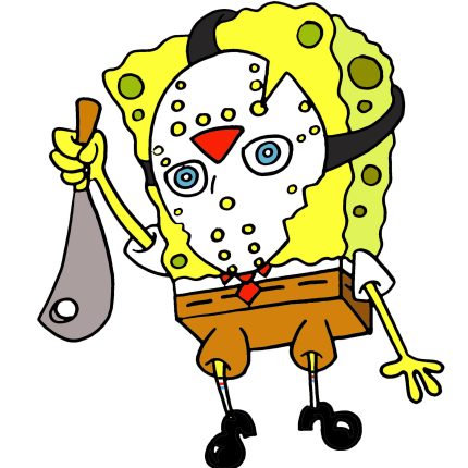 Spongebob Jason Sticker