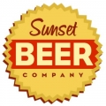 Sunset Beer Logo Sticker