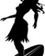 Surfer Girl Vinyl Car Decal