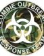 Zombie Outbreak Response Team GREEN CAMO CIRCLE