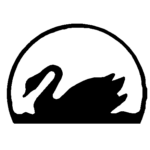 Swan vinyl decal