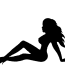 Trucker babe decal