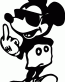Disney Mickey Finger Sticker