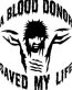 Blood Doner Decal