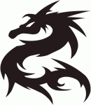 Tribal Dragon Sticker