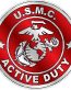 ACTIVE DUTY MILITARY FILLS red