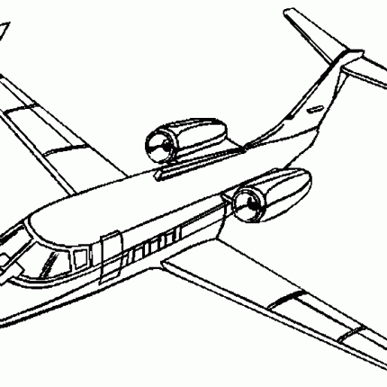 Aircraft Clipart Diecut Decal 12