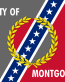 Alabama Montgomery City Flag Sticker