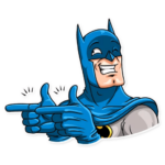 batman comic book_sticker 33