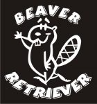 BEAVER RETRIEVER DECAL