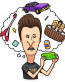 beavis and butthead mtv funny cartoon sticker_13