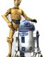 C3PO and R2D2 Decal