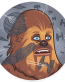 chewbacca wookiee star wars sticker 12