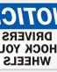 Chock Wheel Signs and Labels 14