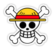 cool skull color sticker