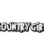 Country Girl Decal 28