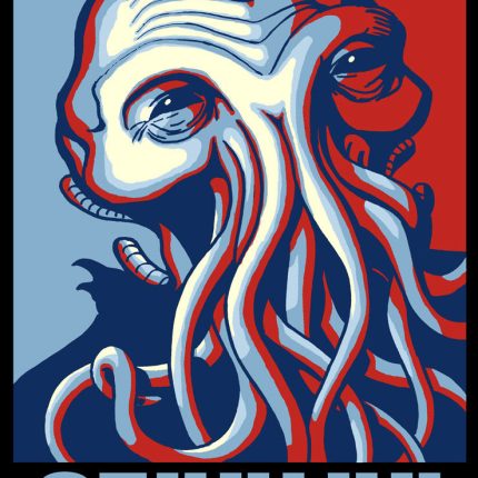 CTHULHU 2020 STICKER RWB