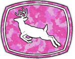 Deer Logo - PINK CAMO