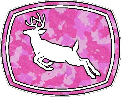 pink john deere logos