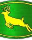 Deer Logo - FILLS Carbonfiber Green