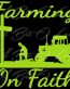 FARMING ON FAITH DIECUT DECAL
