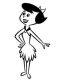 Flintstones Die Cut Stickers3