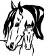 Horses Horse Animal Vinyl Car or WALL Decal Stickers 23
