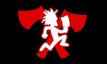 icp insane clown posse juggalo hatchet man flag sticker