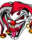 Jester-Head skull sticker 23