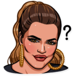 kardashian family_celebrity sticker 24