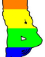LGBT GAY COWBOY STICKER