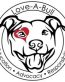 Love a Bull Pitbull Sticker
