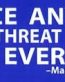 MLK INJUSTICE BUMPER STICKER